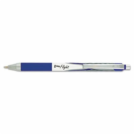 Classroom Creations Corporation  Z-Grip Retractable Flight Pen, Blue, 12PK CL3490486
